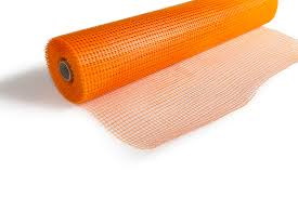 RETE PVC X INTONACO ARANCIO 1X1