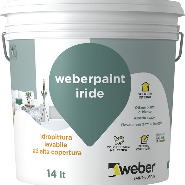 WEBERPAINT IRIDE  BIANCO LT. 14