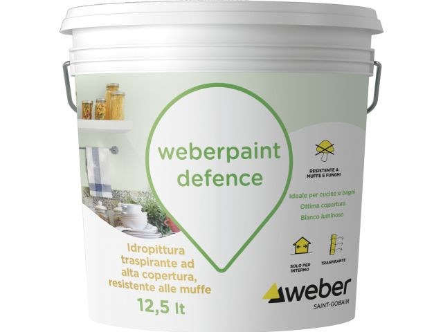 WEBERPAINT DEFENCE  BIANCO LT. 4