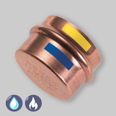 TAPPO RAME PRESSARE 22 F