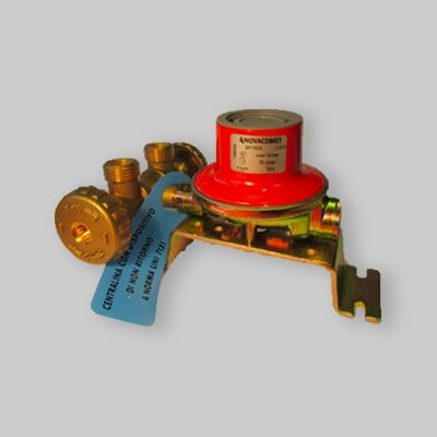 MINICENTRALINA GAS 2 VIE C/REGOLAT.