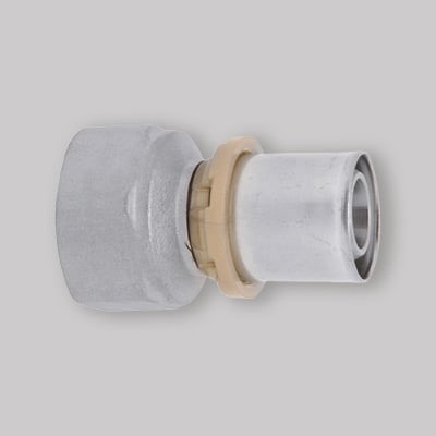 RACCORDO A PRESSARE DRITTO 26X3/4" F