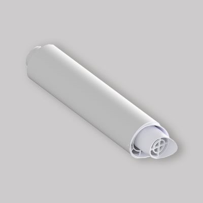 TUBO COASSIALE 60/100 CM.100 C/TERM.