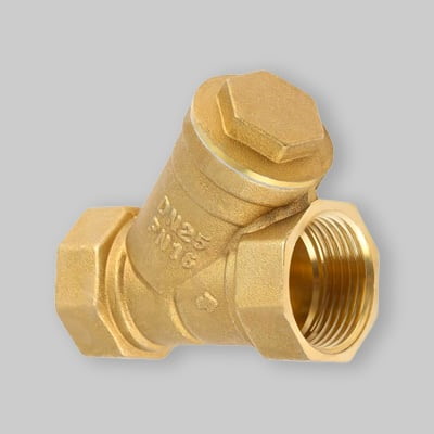 VALVOLA CON FILTRO AD Y 3/4