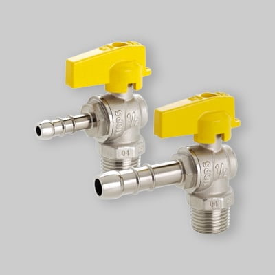 RUBINETTO GAS A SQUADRA 1/2 M GPL