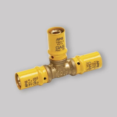 TEE A PRESSARE 20X20X20 GAS