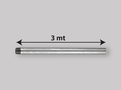TUBO ZINCATO 3/4 MT.3