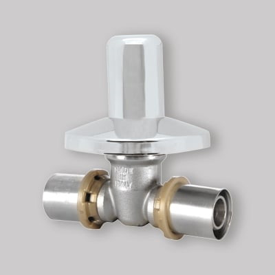 VALVOLA INCASSO CAPPUCCIO 20X20 PRESSARE