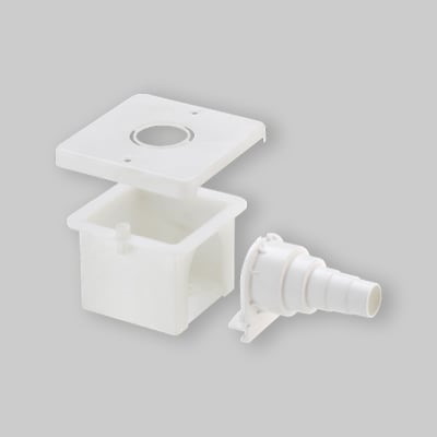 SCATOLA INCASSO GOMITI FLANGIATI