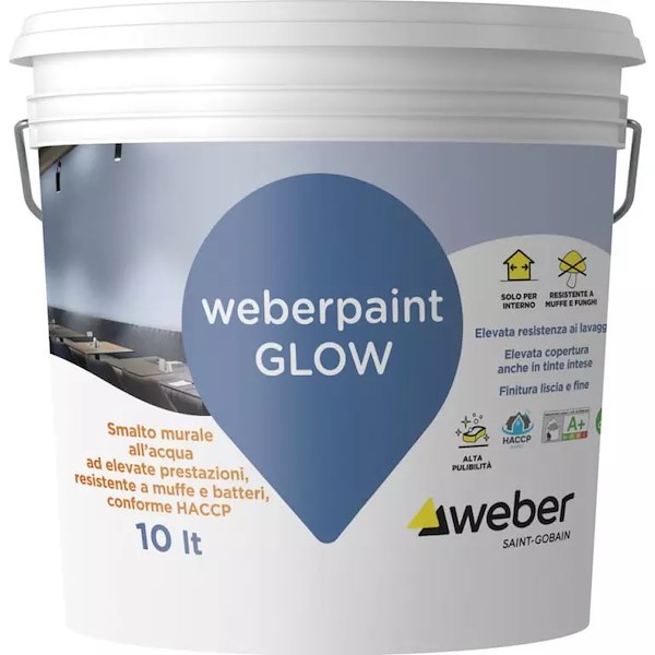 WEBERPAINT GLOW OPACO BIANCO LT. 4