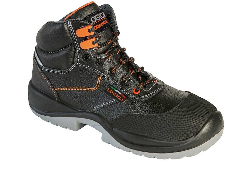 SCARPA ALTA PELLE NERA RS S3 METALFREE LISBONA