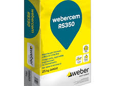 WEBERCEM RS 350 GRIGIO KG 25