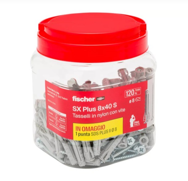 TASS. E VITE SX PLUS 8X40S BARATTOLO