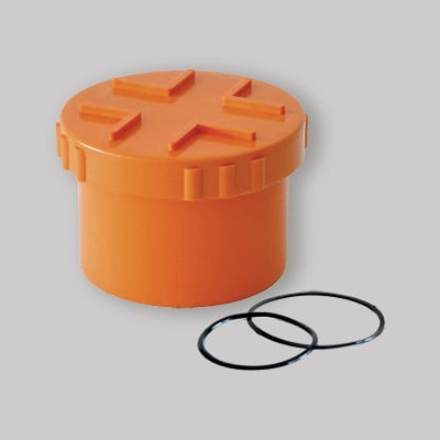 TAPPO A VITE PVC DM.100 CAL